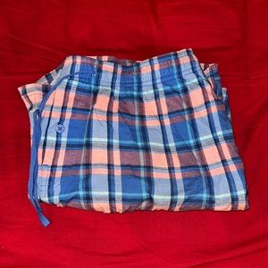 Nautica Plaid Sleepwear Shorts